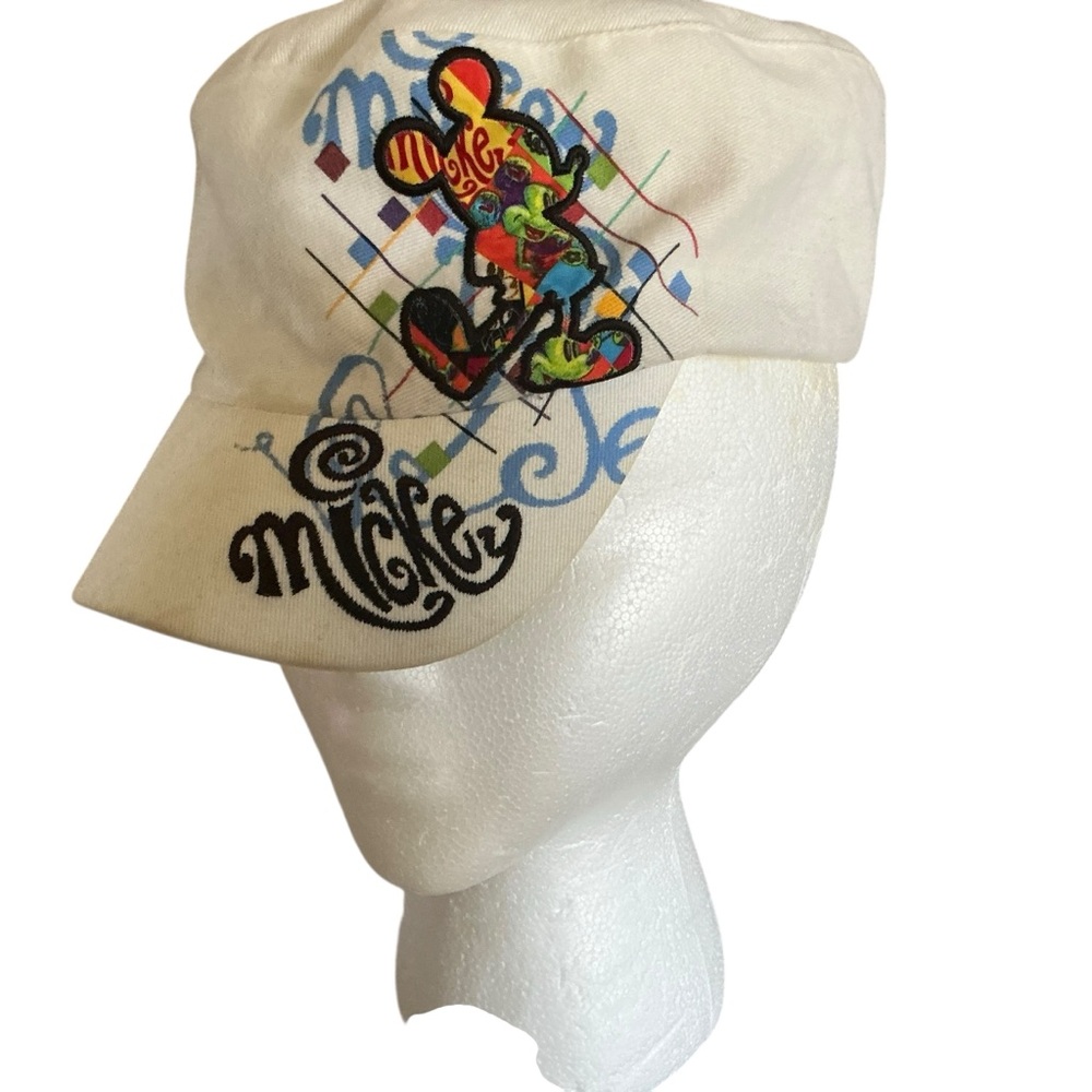 Mickey Mouse graphic edge collection authentic Disney parks white hat